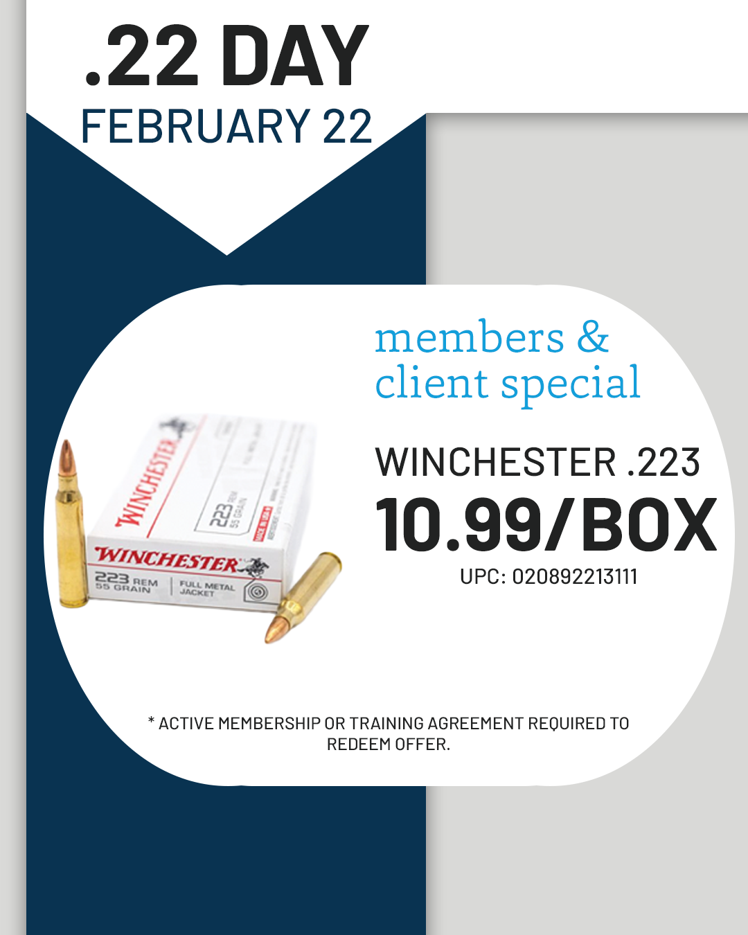 .223 Ammo flash sale
